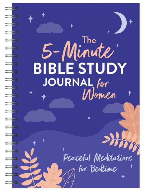 5-Minute Bible Study Journal for Women: Tranquil Reflections for Evening Meditation
