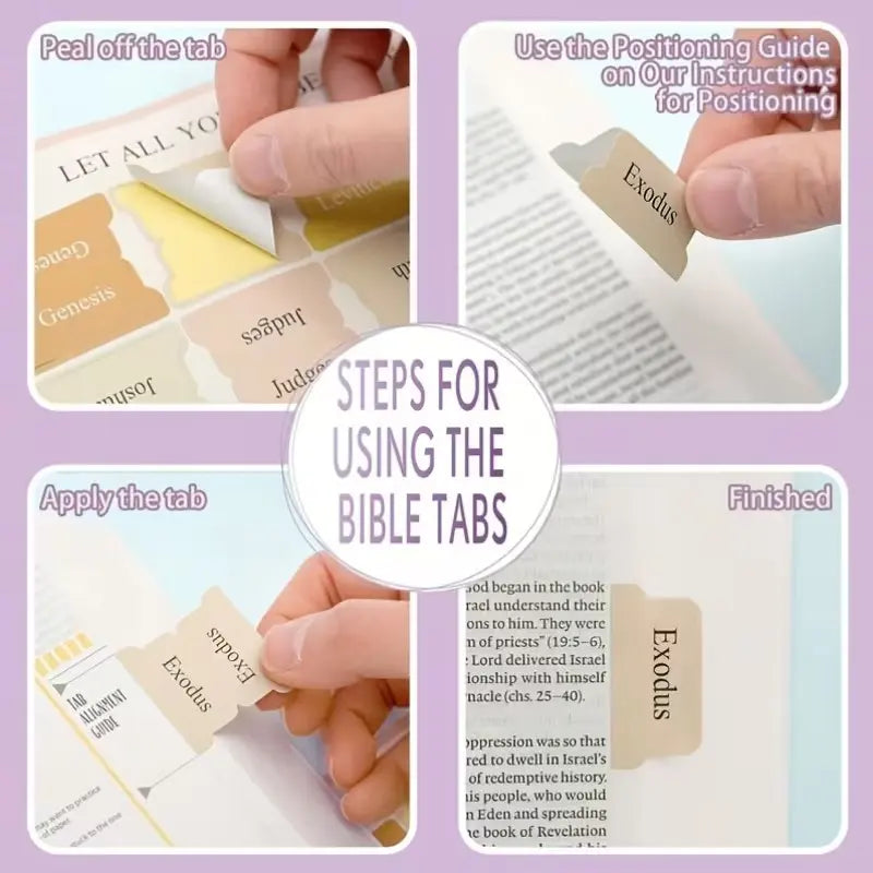Bible Set Include Bible Quotes Spiral Coil Devotional Notebook, Guided Bible Journal, Bible Study Journal, Pen and Tabs, Perfect Religious Gift for Church and Personal Use, Ideal Daily Supplies for Friends and Family, Paper Gifts #GLOBAL PICKS
