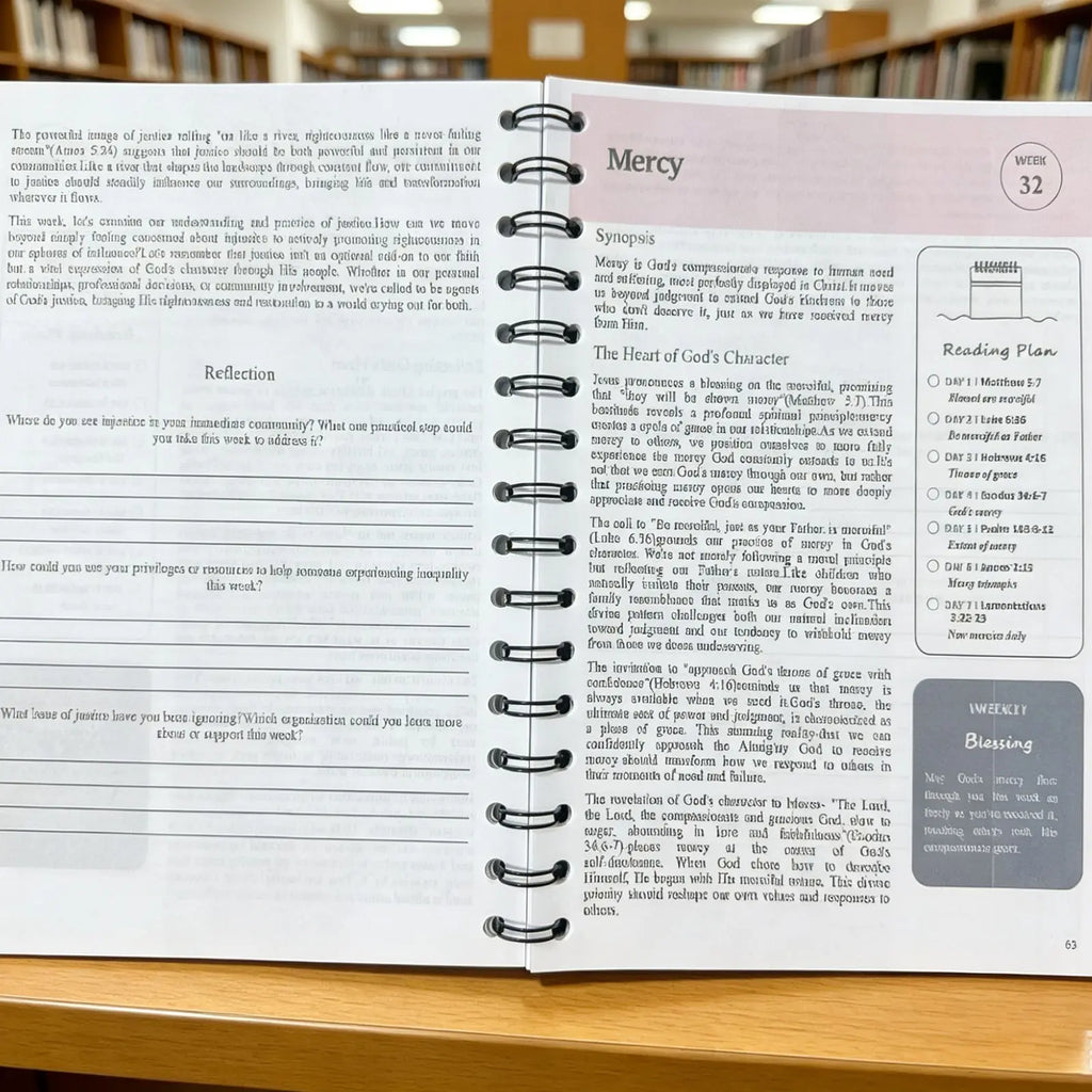 Bible Set Include Bible Quotes Spiral Coil Devotional Notebook, Guided Bible Journal, Bible Study Journal, Pen and Tabs, Perfect Religious Gift for Church and Personal Use, Ideal Daily Supplies for Friends and Family, Paper Gifts #GLOBAL PICKS